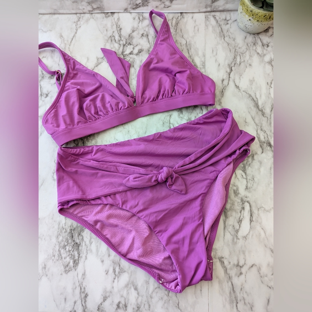 Women's Daniel Cremieux Purple Bikini size medium